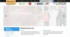 Desktop Screenshot of historicalcutouts.com